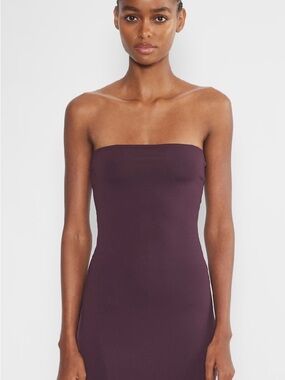 Aritzia Contour Strapless Mini in Plum NWT!!